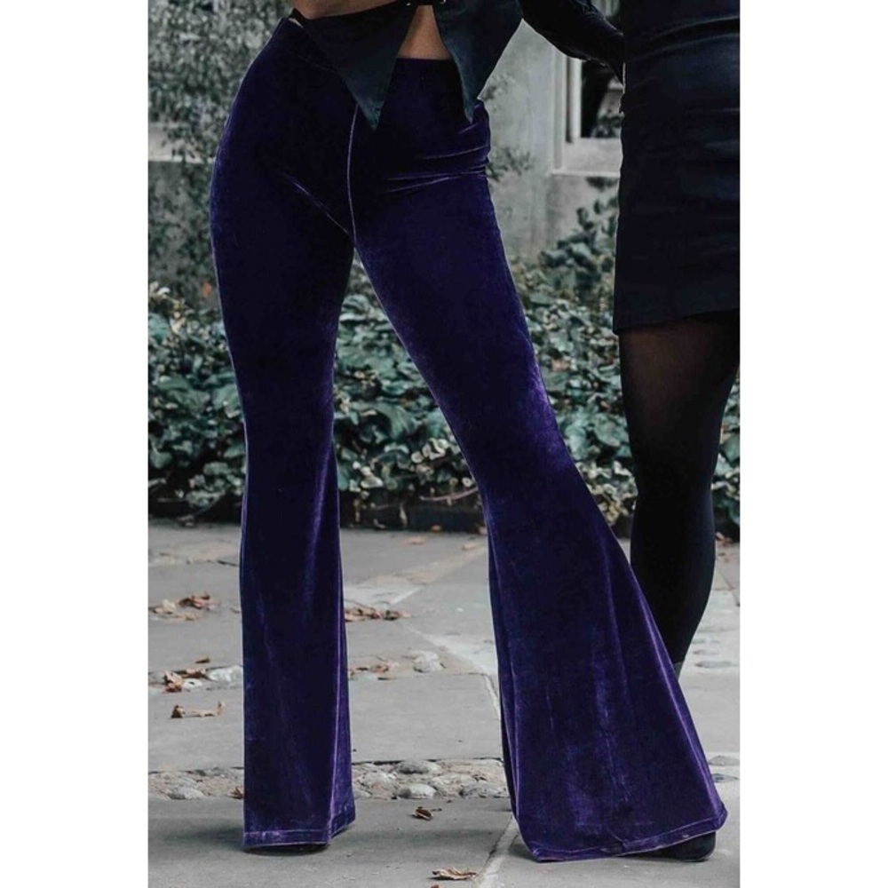 COPY - Killstar Moondance Plum Bell Bottoms